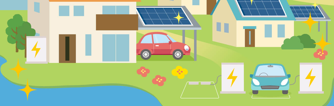 さらに節電！太陽光発電と蓄電池の組合せで災害時の長期停電時も愛犬・愛猫と自宅で過ごせる