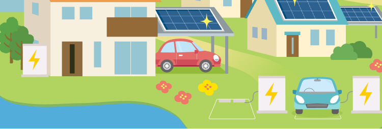 さらに節電！太陽光発電と蓄電池の組合せで災害時の長期停電時も愛犬・愛猫と自宅で過ごせる