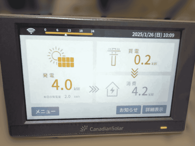 大分県日田市 K様邸 太陽光発電5.04kW ソーラーカーポート V2H充放電